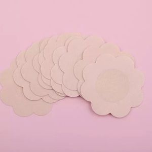 100 pcs adhesive Nipple cover flower shapes
